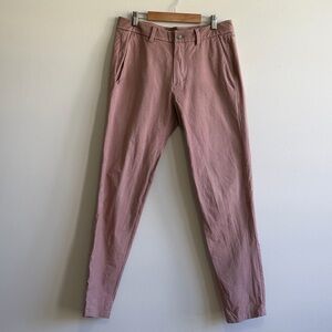 Lululemon Commission Pant Slim Rose Taupe 30x32